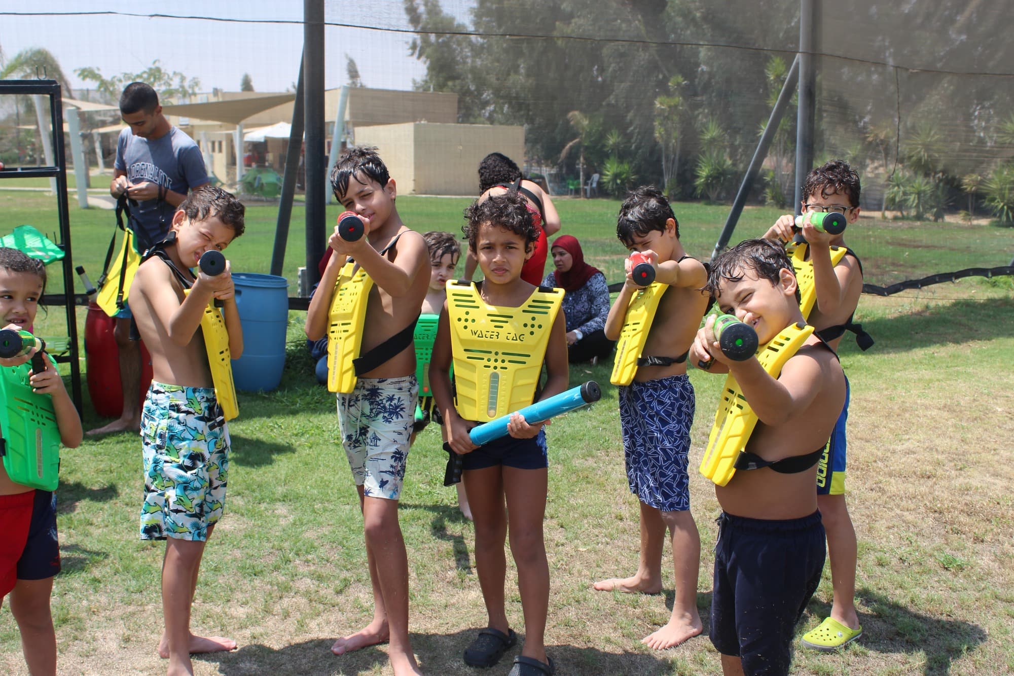 Super Kidz children on an action-packed day out at Adrenaline Park