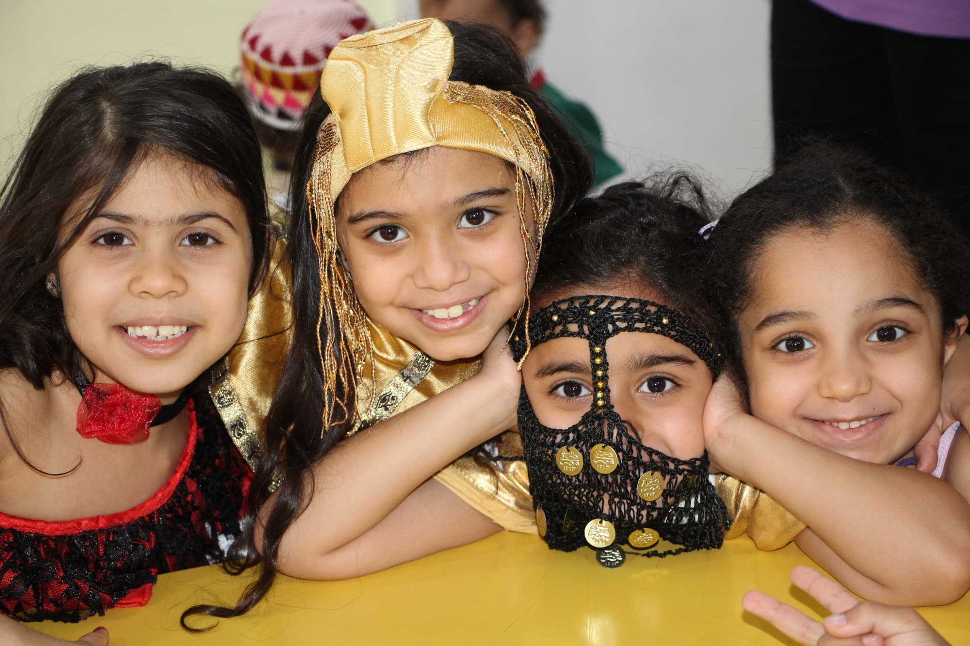 Super Kidz children celebrating our Around the World themed week