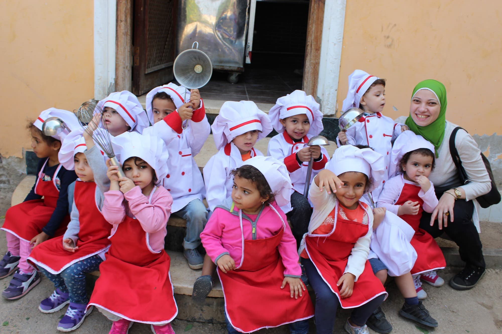 Super Kidz children on a trip to Danet Omar