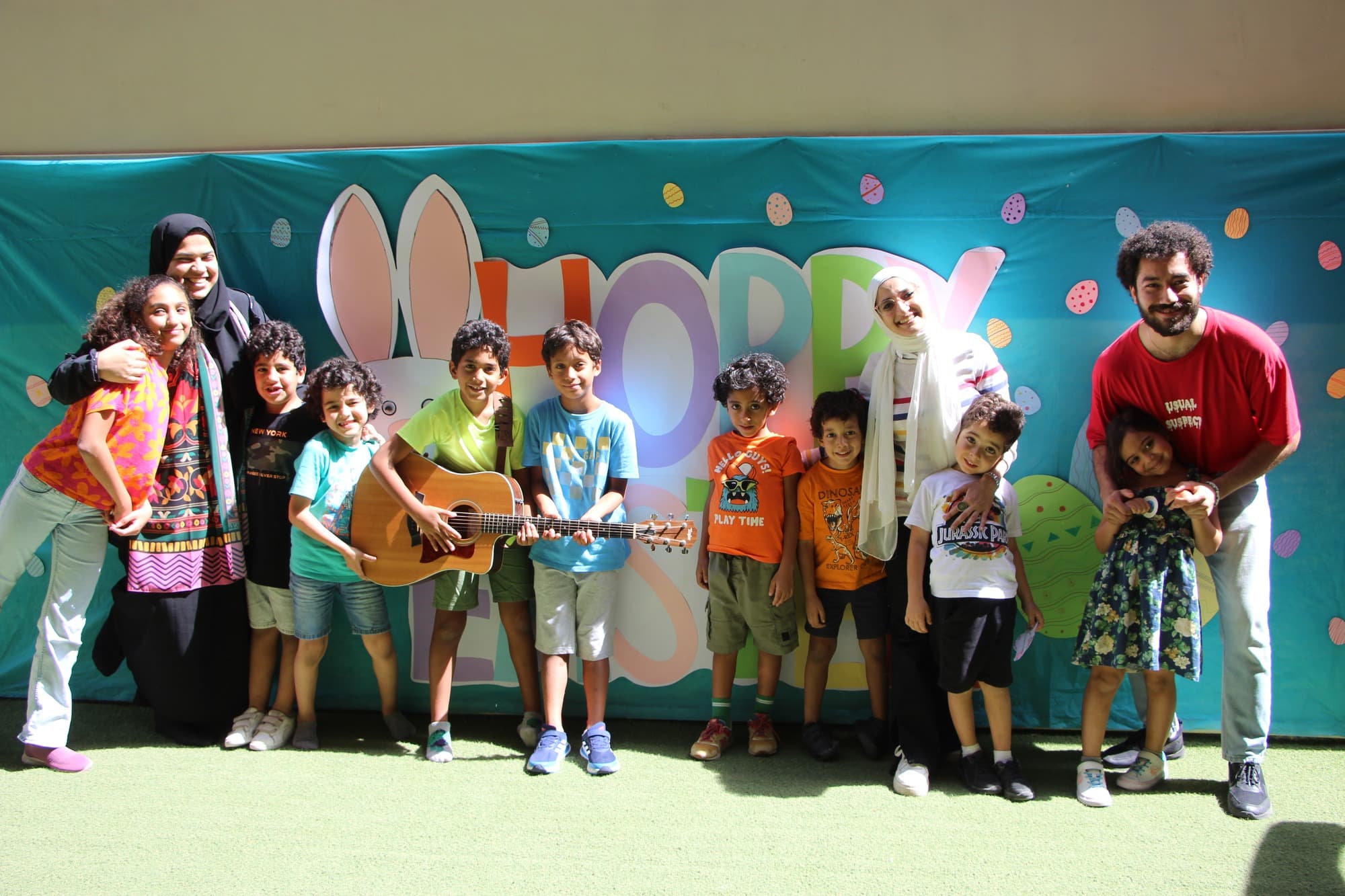 Super Kidz children celebrating Easter