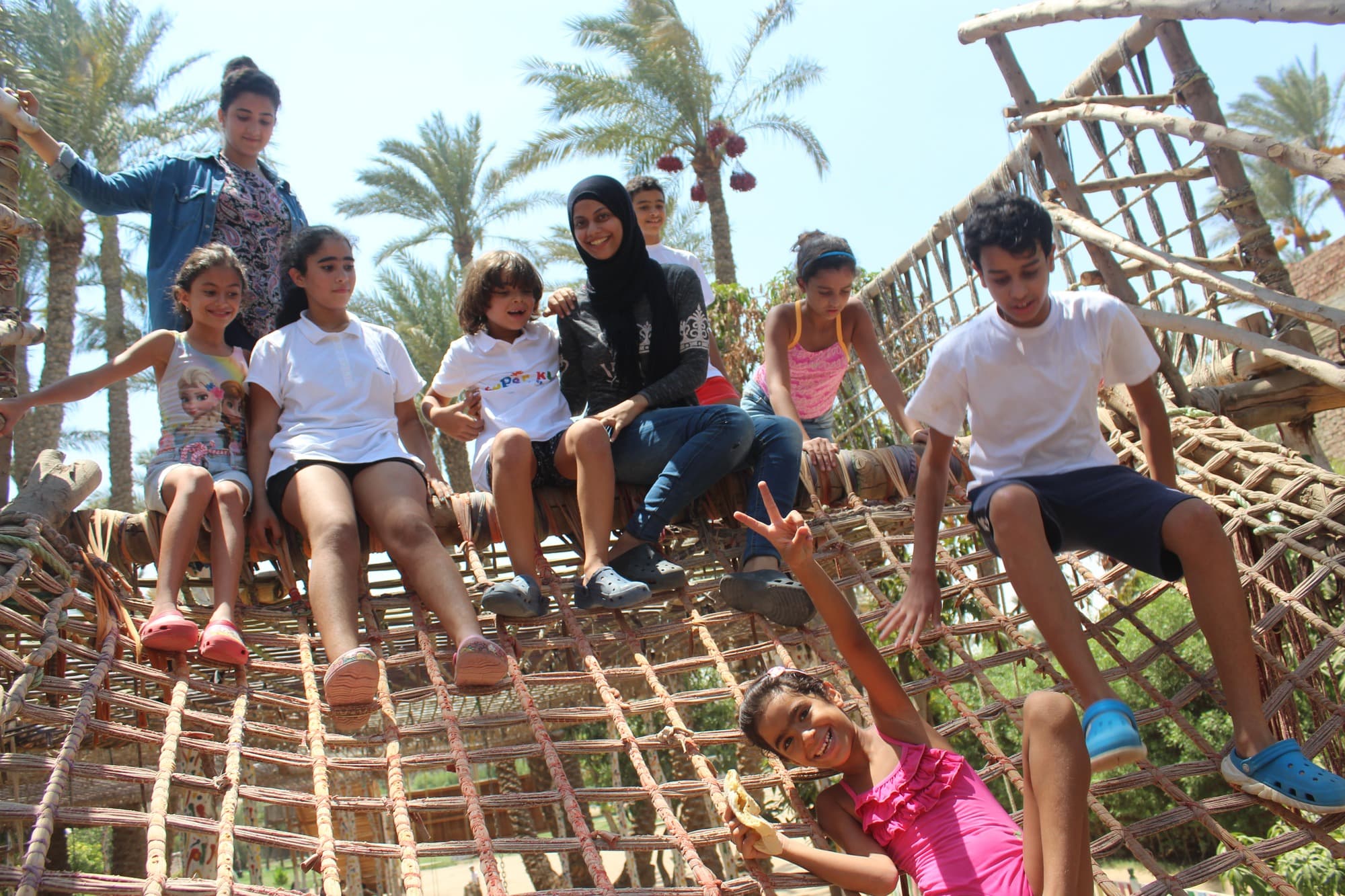 Super Kidz children on a nature and play day at Fagnoon