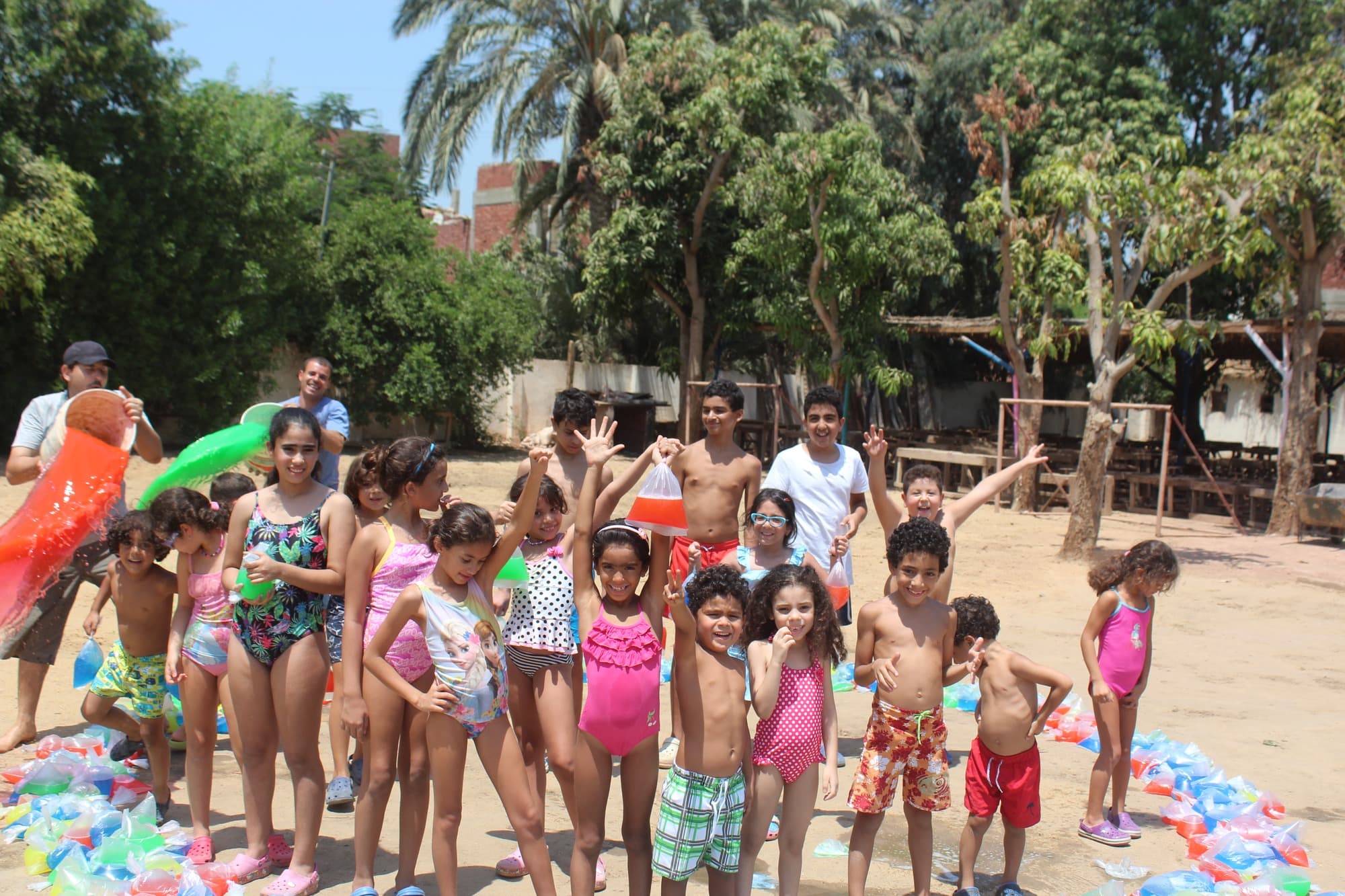 Super Kidz children having fun outdoors at Fagnoon