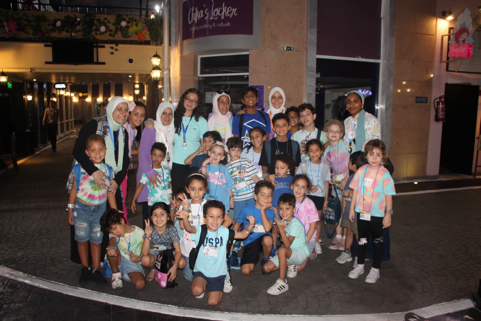 Super Kidz children exploring the mini city at Kidzania