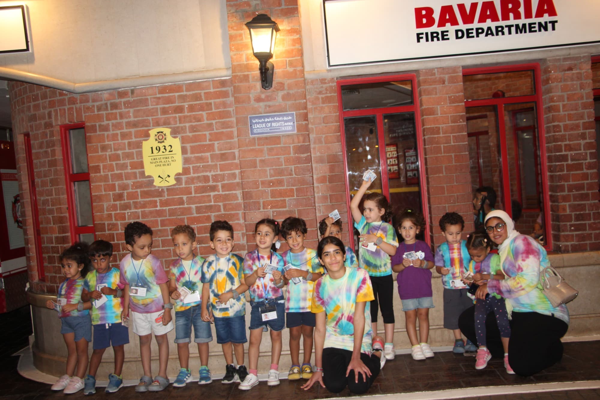 Super Kidz children on a role-play adventure at Kidzania