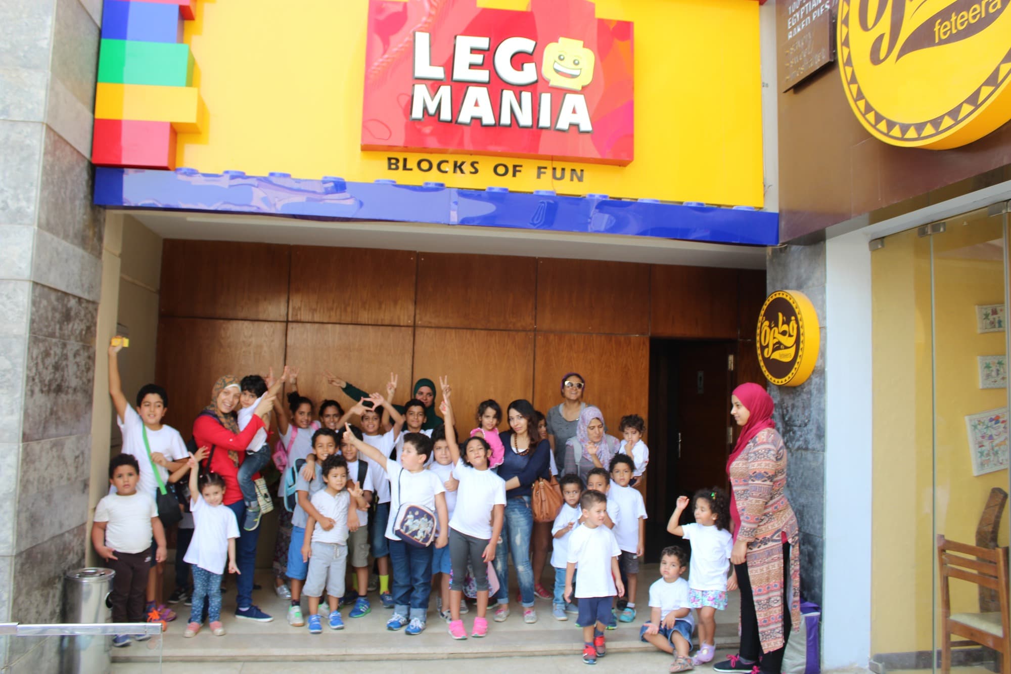 Super Kidz children at play during a Lego Mania trip