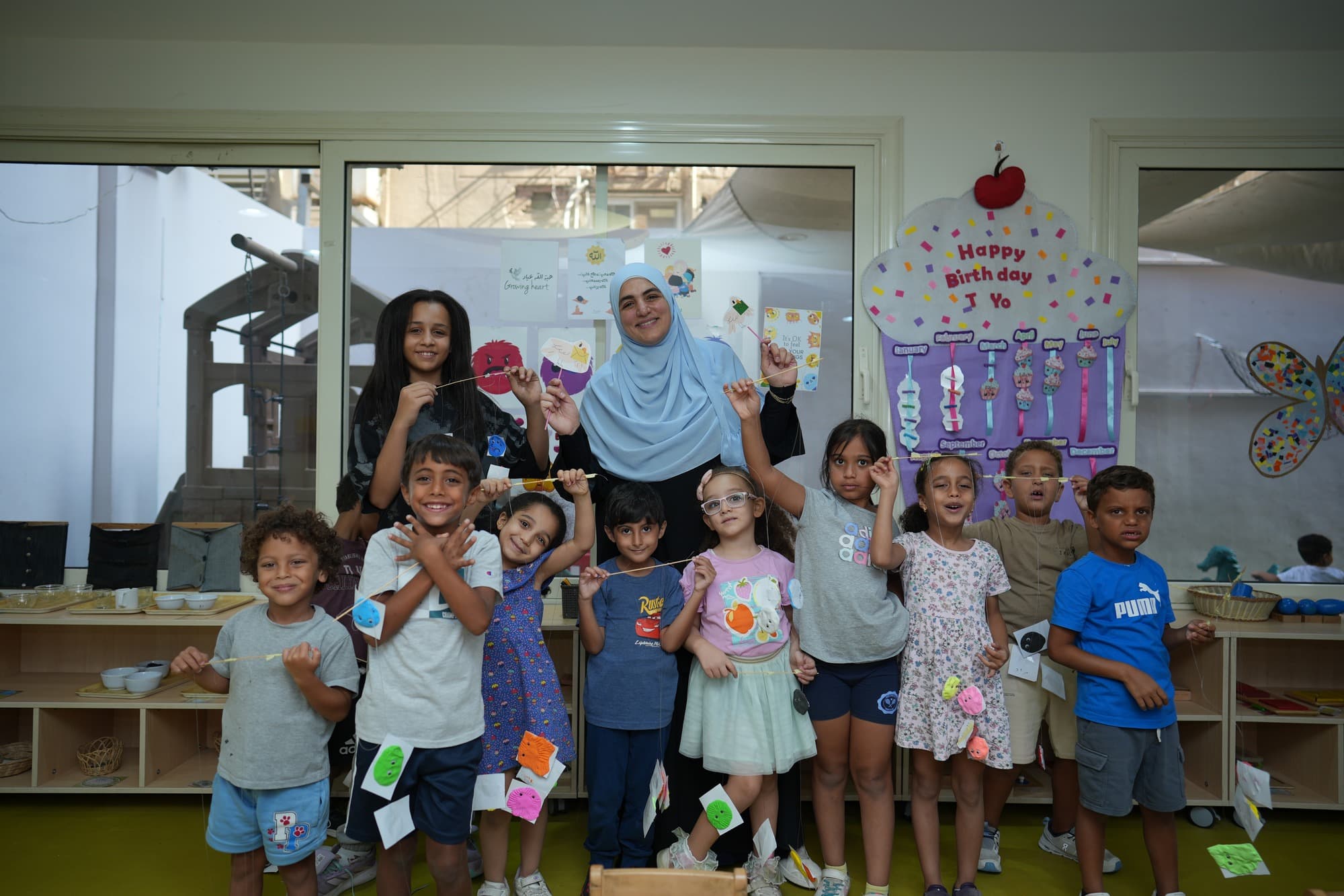 Super Kidz children taking part in a Social-Emotional workshop