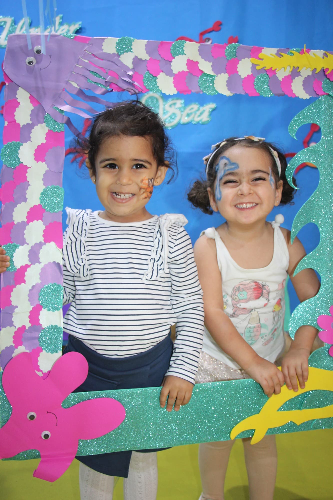 Super Kidz children celebrating our Under the Sea themed week