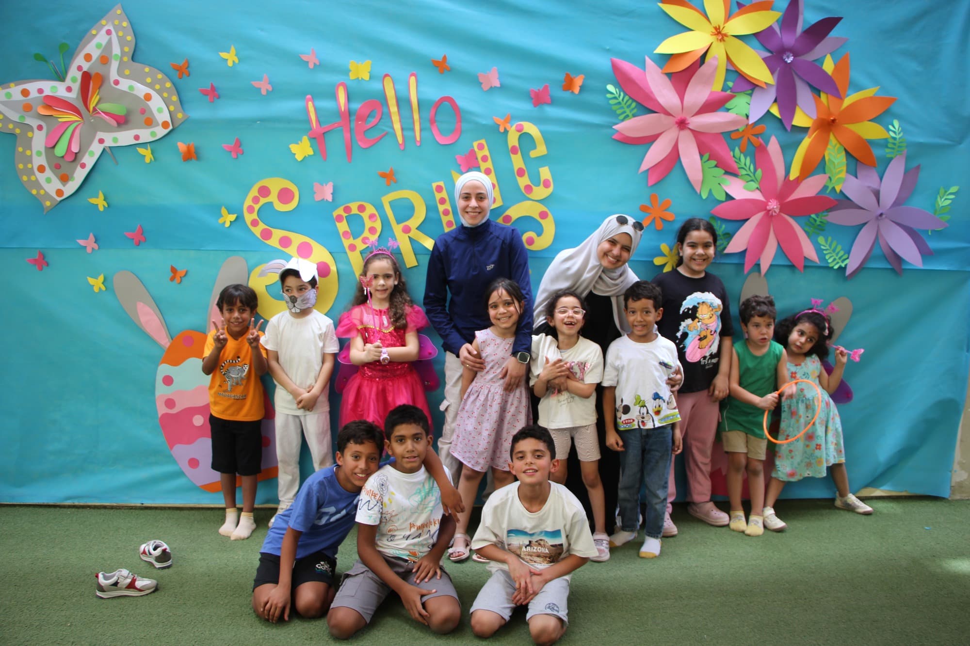 Children enjoying Super Kidz’s spring break programme